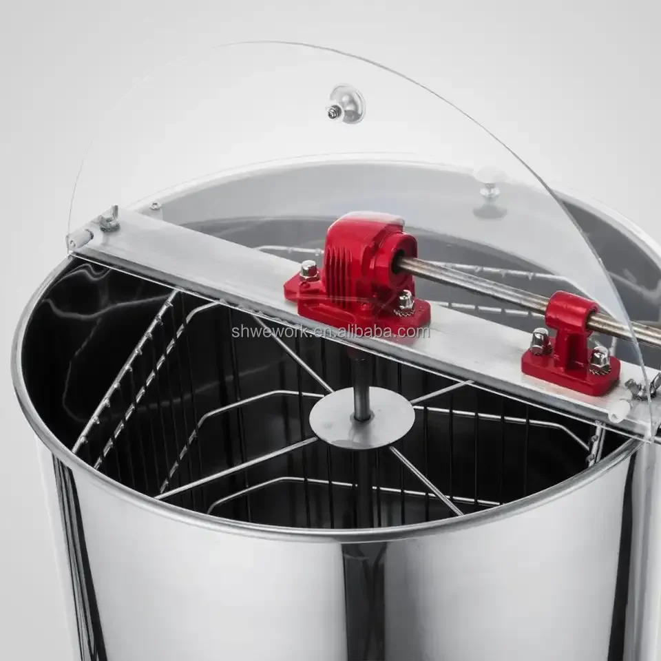 Manual Honey Extractor 2/3/4 Frames Bee Honey Extractor Honeycomb Spinner Stainless Steel Beekeeping Accessory