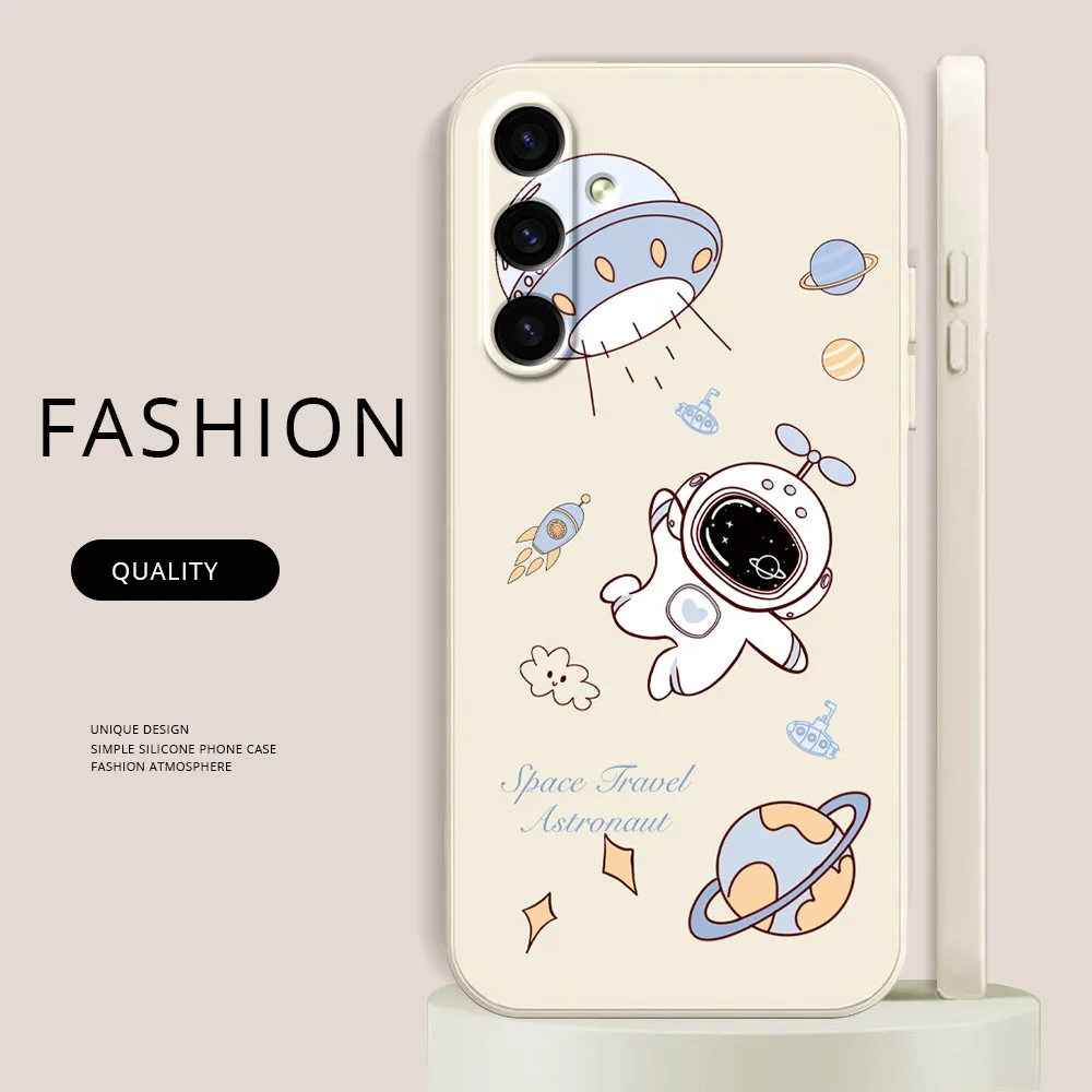 Per Samsung Galaxy S20 S21 FE custodia S23 S24 S22 Plus Ultra S8 S9 S10 custodia per telefono Cover posteriore antiurto in Silicone morbido TPU Cartoon