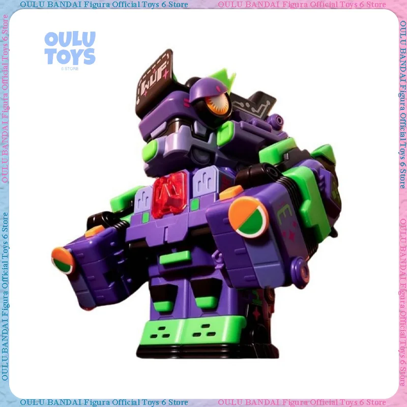 Neon Genesis Evangelion X Wasa Eva206 Super Train Robot Combinado Transformable Caja Sorpresa Juguete Mecha de Moda Multi-Forma Coleccionable