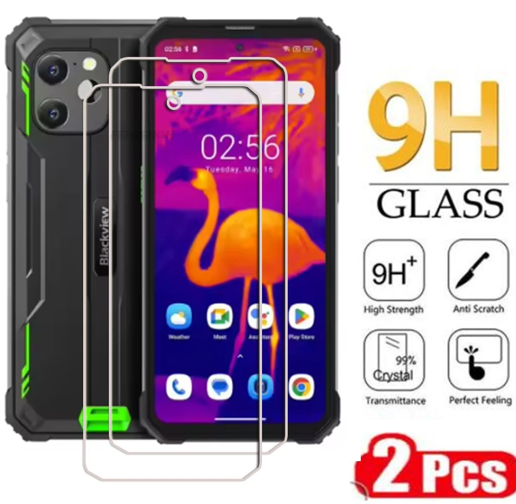 2PCS 9H HD Tempered Glass For Blackview BV8900 Pro 6.5" Protective ON BlackviewBV8900 BV 8900 Screen Protective Protector Film