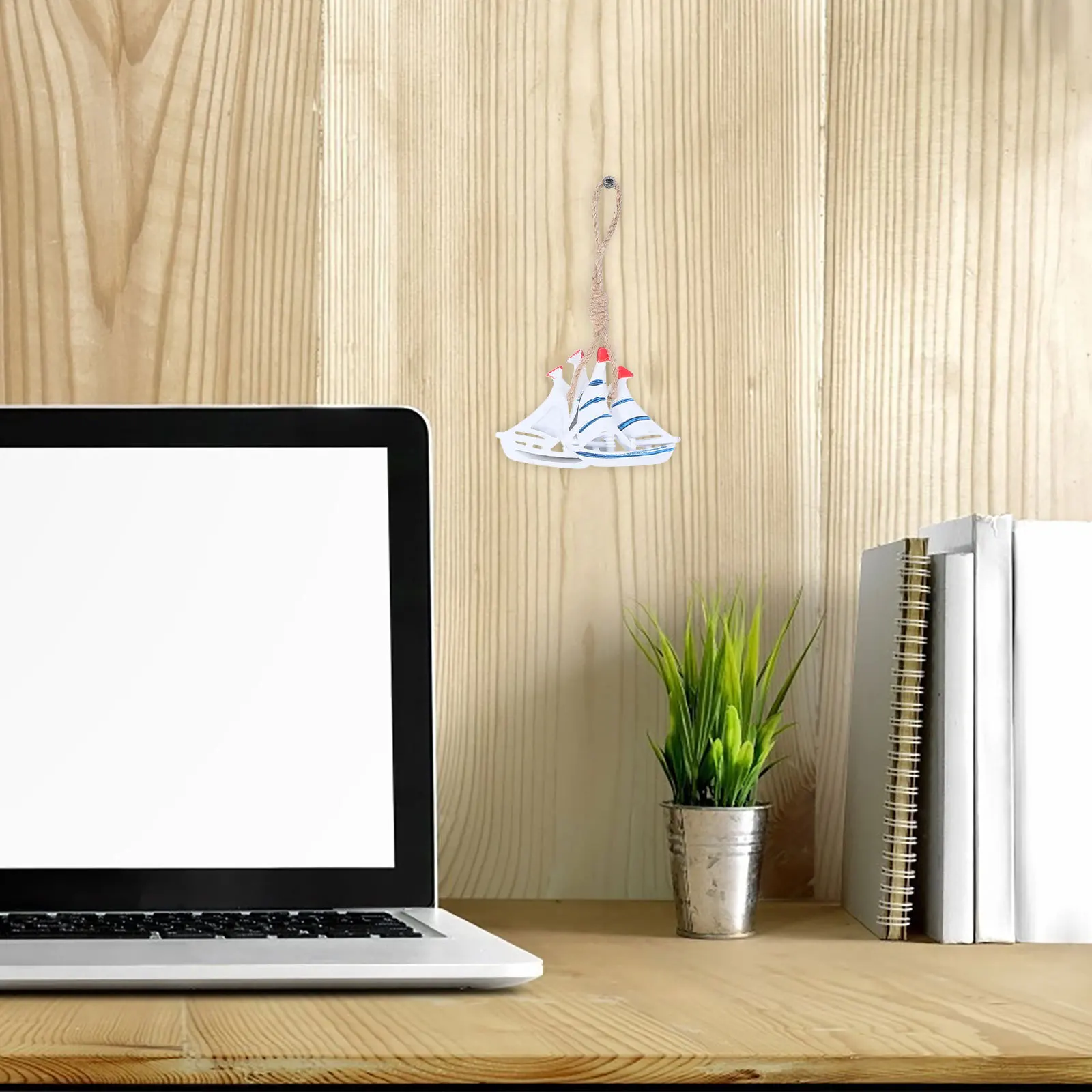 

4Pcs Mediterranean Style Wall Decoration Set Creative Nautical Home Decor for Living Room Bedroom Ocean Themed Party Marine Life