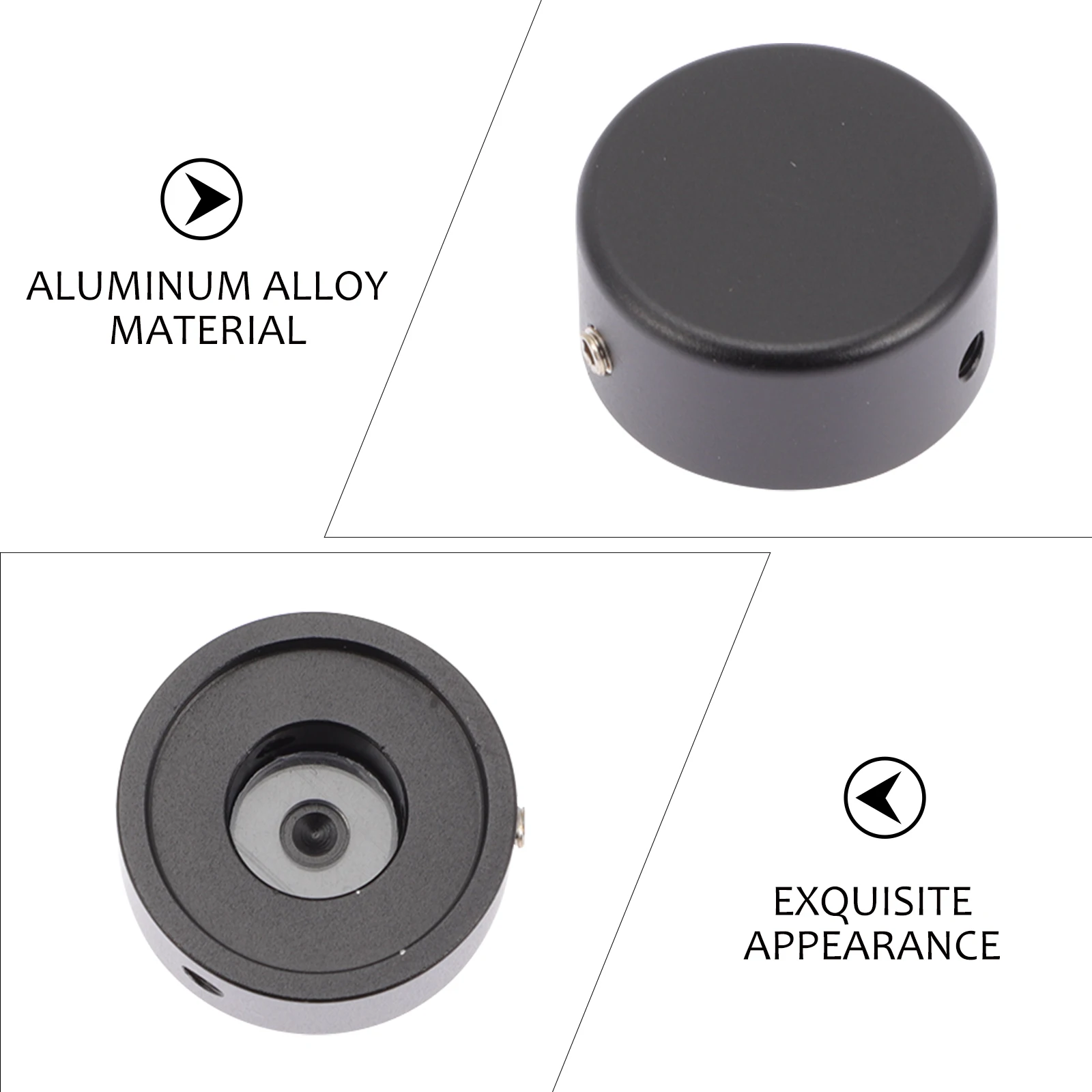 

1set Electric Guitar Knob Aluminum Alloy Professional Pedal Cap Easy Install Protective Cover for Guitar Pedal