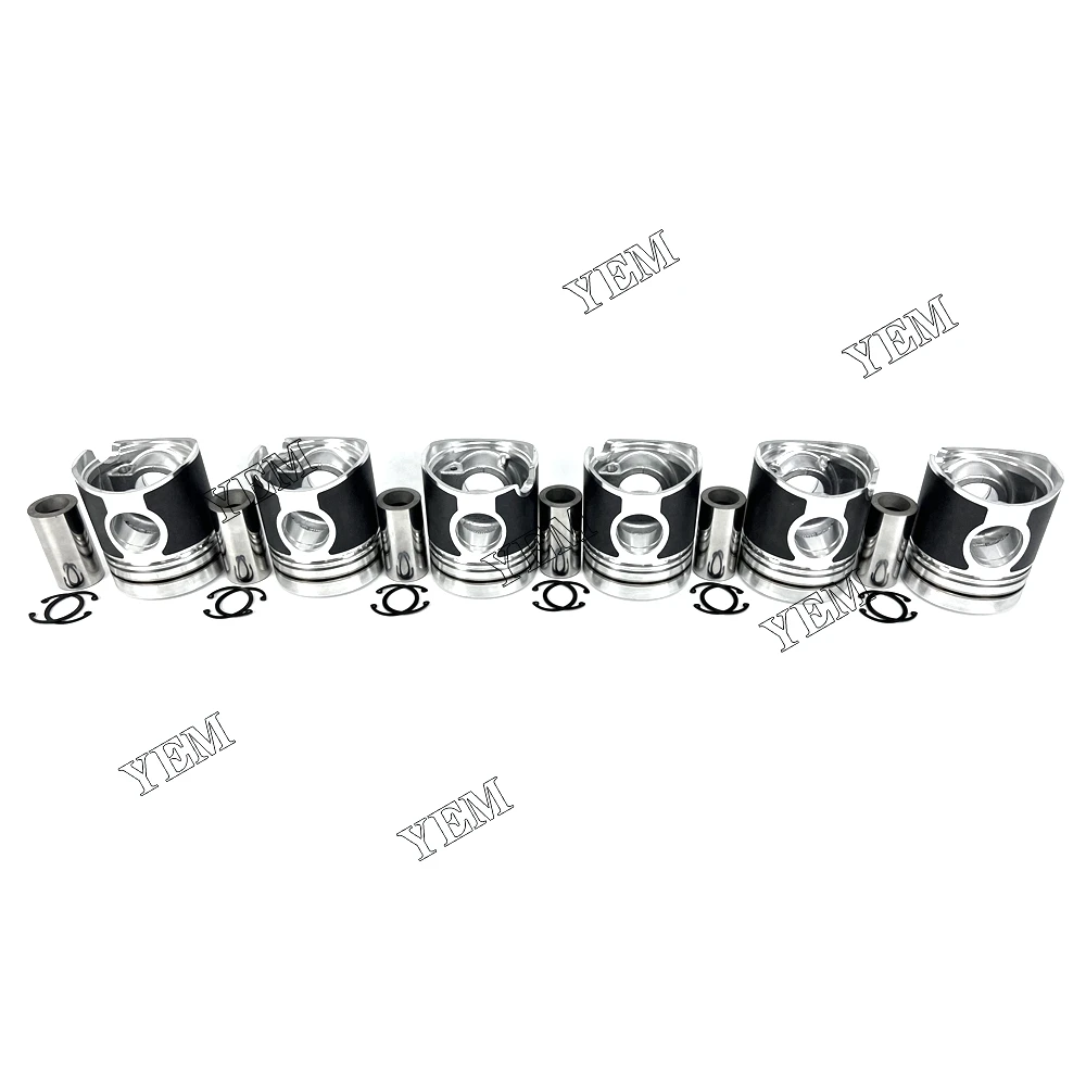 

6x High performance BF6L913 Piston Kit 4151059 For Deutz Engine parts