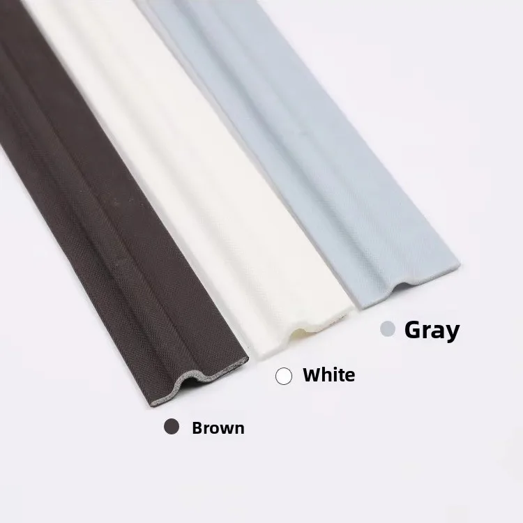 196.85 بوصة ذاتية اللصق مانعة لتسرب الماء شريط عازل بلاستيكي متين للحد من الضوضاء سطح محكم للاستخدام المنزلي في الشتاء