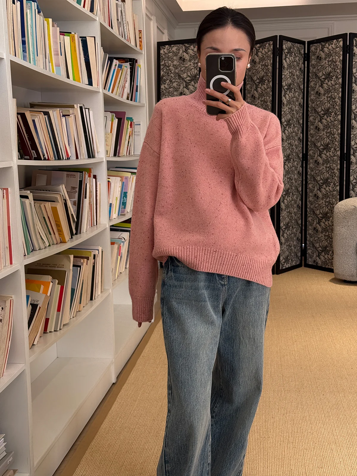 

Уютный шерстяной вязаный свитер-базовый слой: новинка зимы, полностью из шерстяной пряжи, женский модный дизайн для повседневной носки, с длинными рукавами