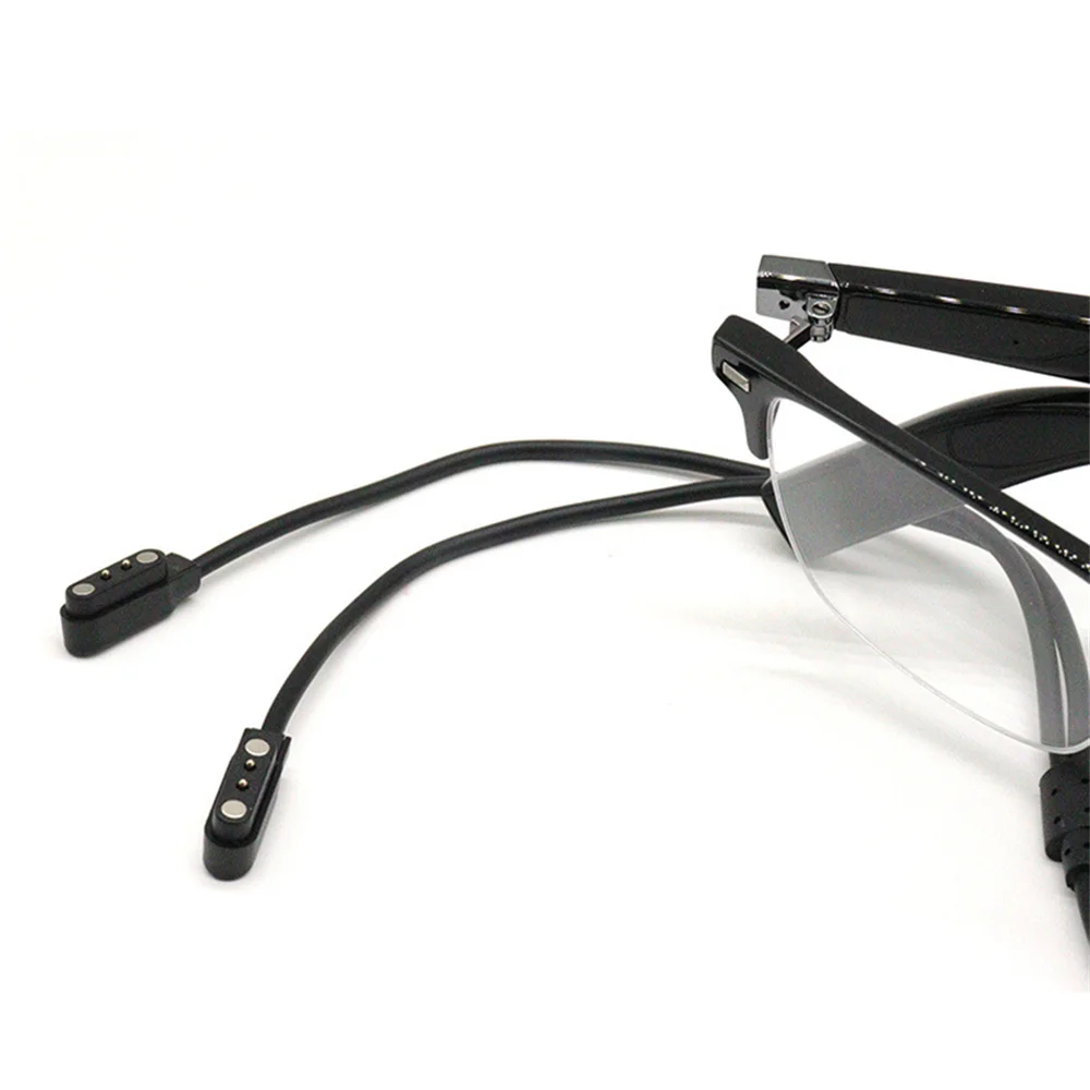 80 cm – kabel do ładowania okularów Mijia Smart Glasses, kabel USB 2 w 1, akcesoria do okularów z funkcją dźwiękową. — zdjęcie produktu 3