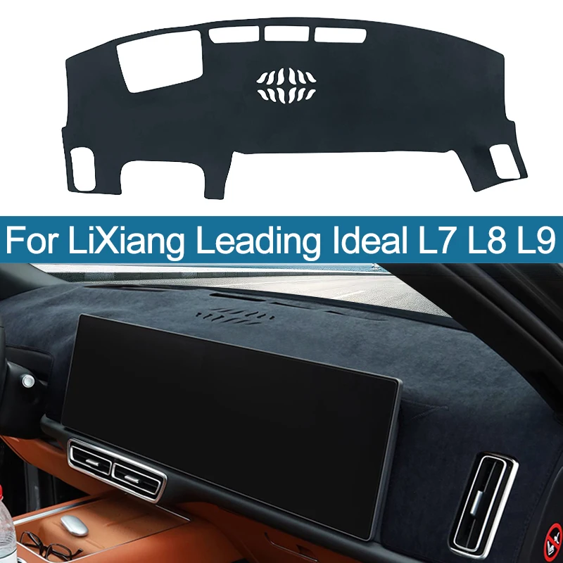 

For LiXiang Leading Ideal L7 L8 L9 2022 2023 2024 HEV PHEV Car Dashboard Cover Dash Mat Dash Pad DashMat Anti-UV Carpet Non-Slip