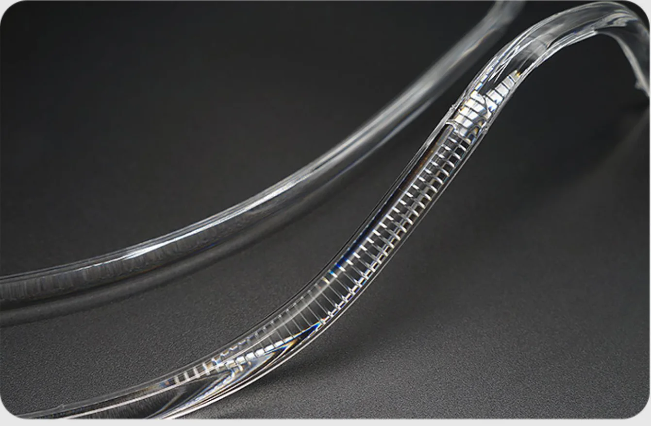 For Audi A4L A4 b8 PA  2013-2015 Car DRL Headlight Light Guide Plate Daytime Running Light Tube  Bar