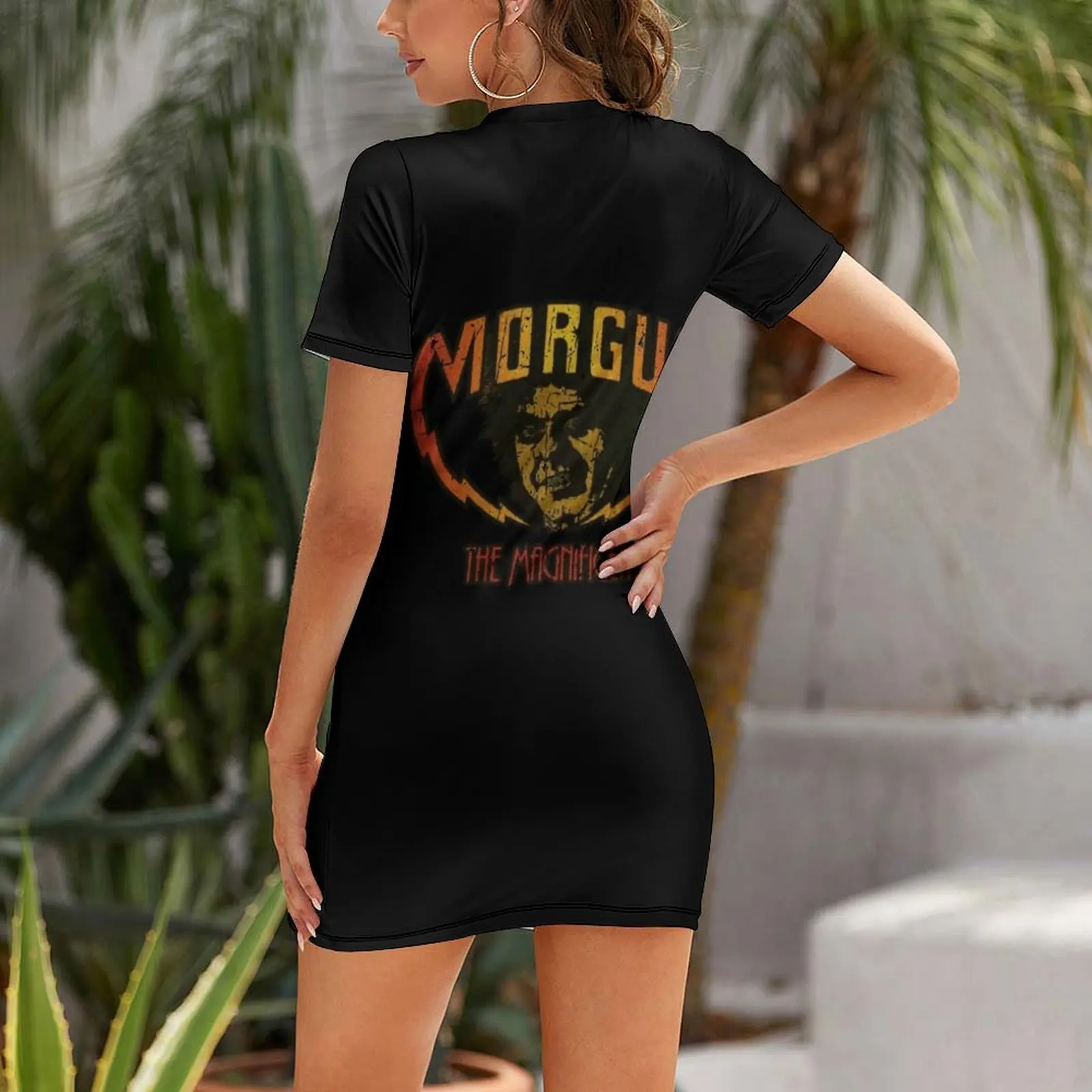 Morgus The Magnificent Tshirt Classic T Shirt&Nbsp;Premium,&Nbsp;Tee&Nbsp;Camisa,&Nbsp;Sweatshirt&Nbsp;For&Nbsp;M Vestido de manga curta