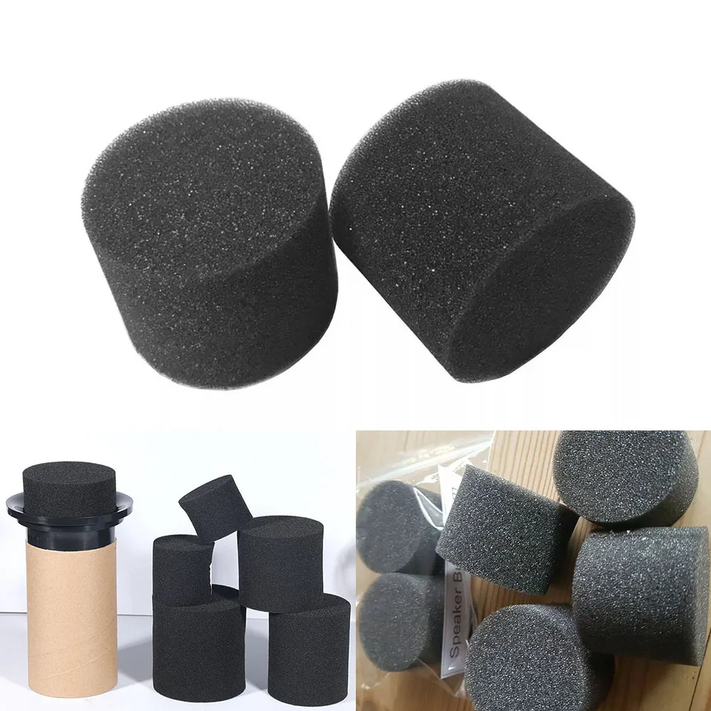 2PCS Foam Loud Speaker Port Bungs 72 80 85 90 95 100mm Diameter X 60 80 100mm Height Electric Instrument Parts & Accessories