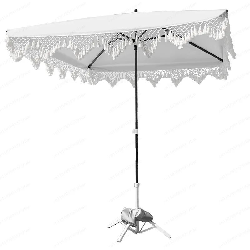 

Приморский курорт, пляжный зонт, двор, кисточка, бассейн, терраса, квадратный зонт