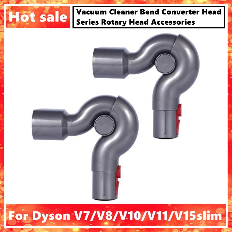 For Dyson V7/V8/V10/V11/V15slim Vacuum Cleaner Bend Converter Head Series Rotary Head Accessories