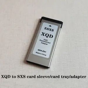 Original XQD Card adapter QDA-EX1 4K Card Adapter XQD to ESXS Card Holder  For SONY Z280 EX280 X280 4K Memory Card Cameras