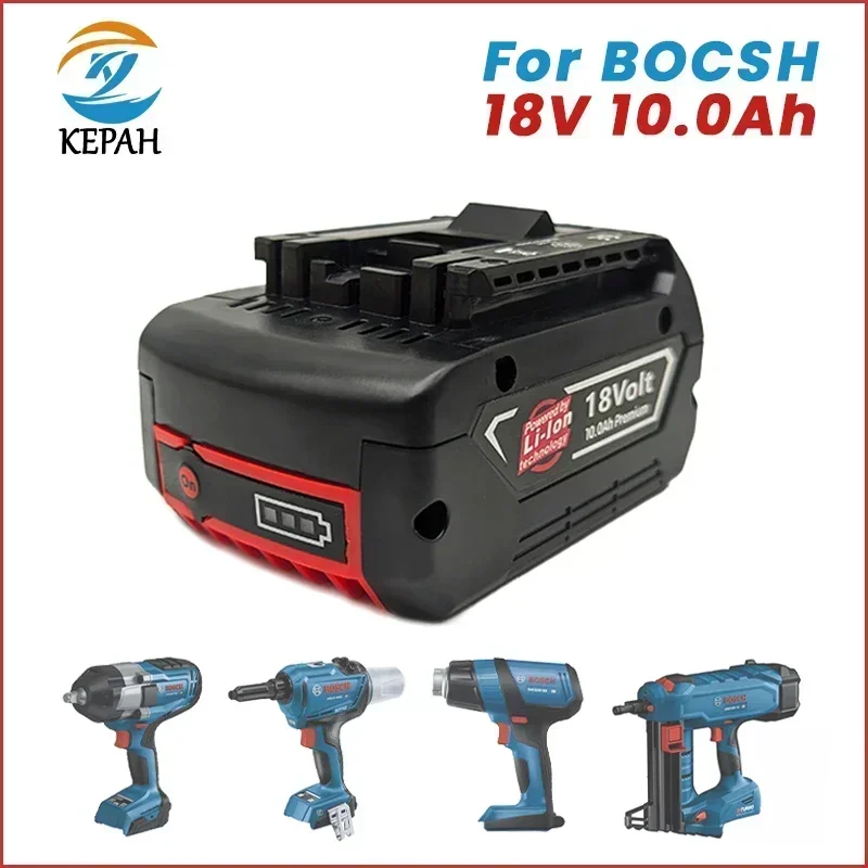 

18V Battery Bosch 10.0Ah for Bosch Electric Drill 18V Rechargeable Li-ion Battery BAT609 BAT609G BAT618 BAT618G BAT614