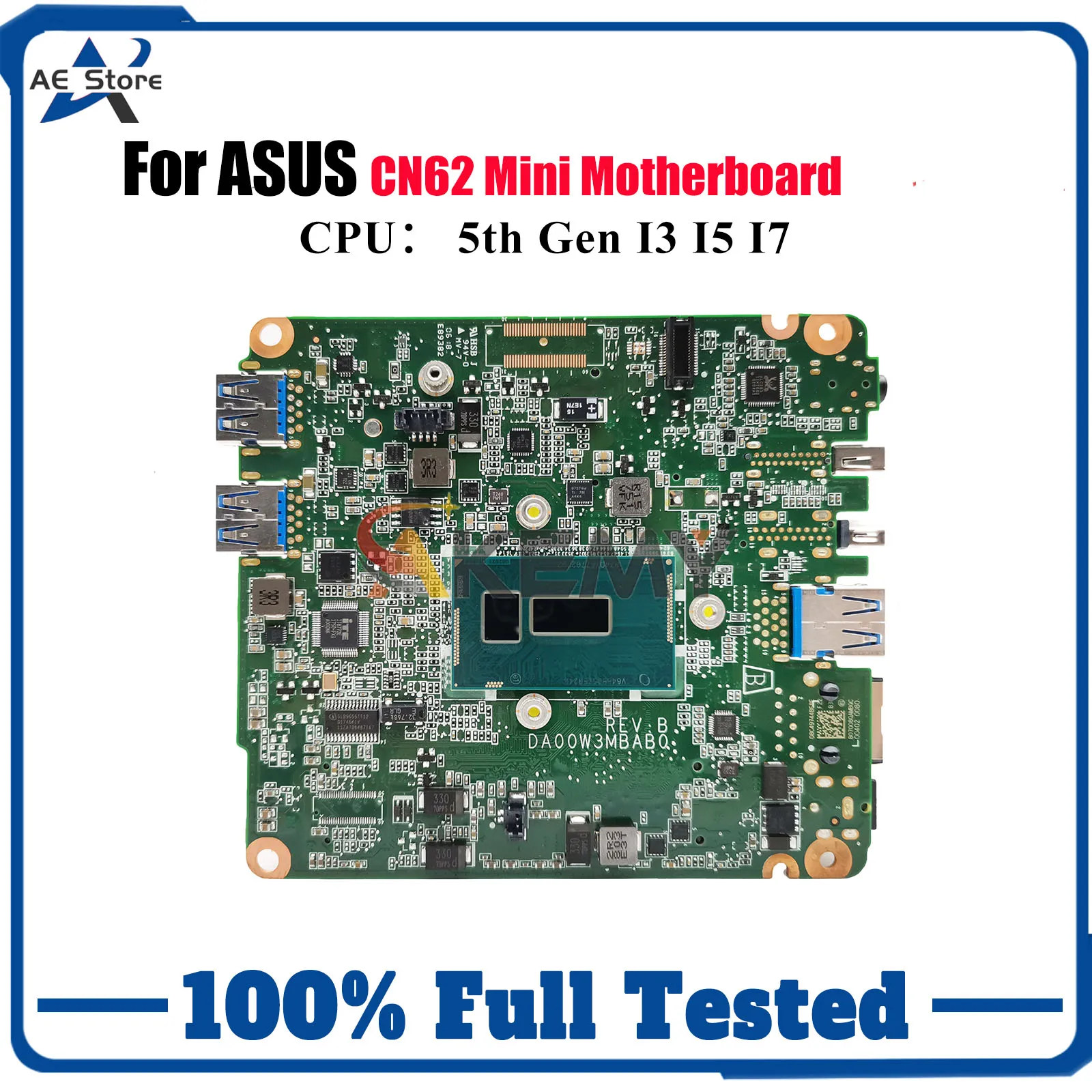 

CN62 Laptop Motherboard For ASUS Chromebook CN62 CN62 Notebook Mainboard With I3 I5 I7 CPU 100% tests OK fast shipping stk