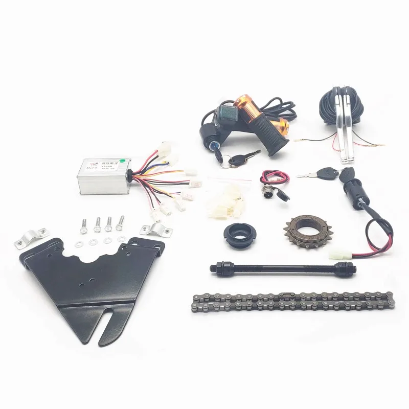 AliExpress 12V/24V/36V 250W/350W Electric Bike Conversion Right Kit for MTB/Folding/Cargo Bikes with Controller/Wiring/Brake System