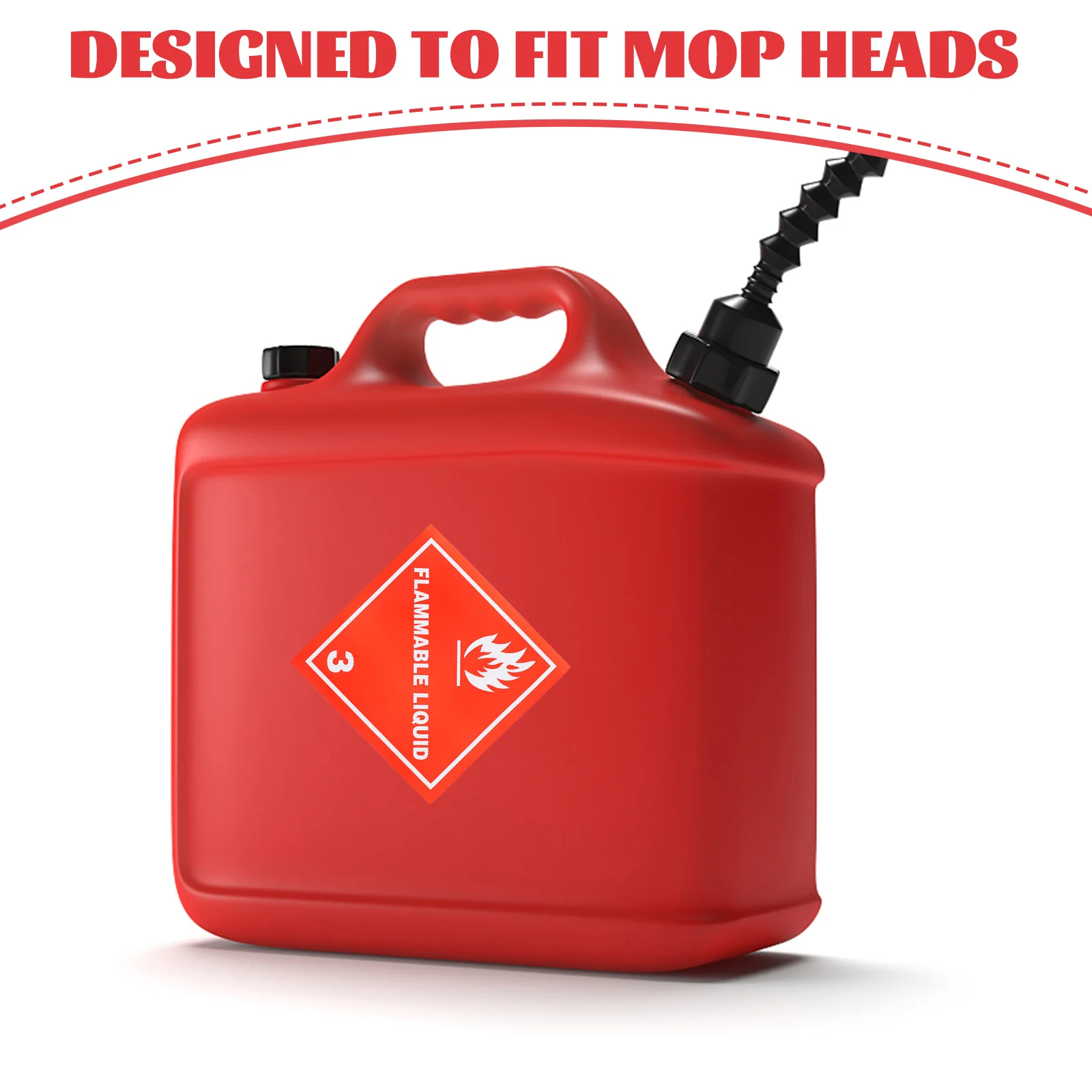 Adesivos de aviso líquido, Copper Plate Signs, Cuidado, 20 pcs