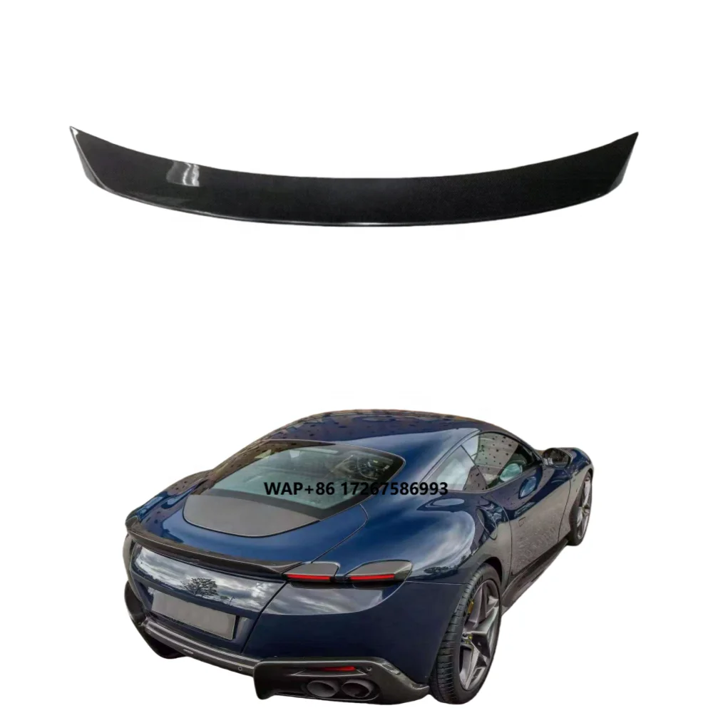 

Car Body Parts Modified with N Style Dry Carbon Fiber Rear Spoiler for