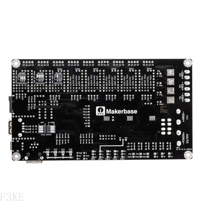 F3KE MKS Monster8 V2 32Bit Control Board TMC2209 for Voron VS 3D Printer parts