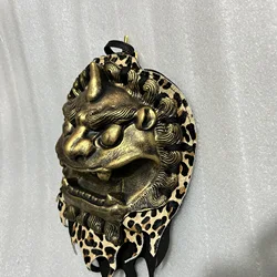 Protector abdominal goma León Dorado chino para cosplay LARP