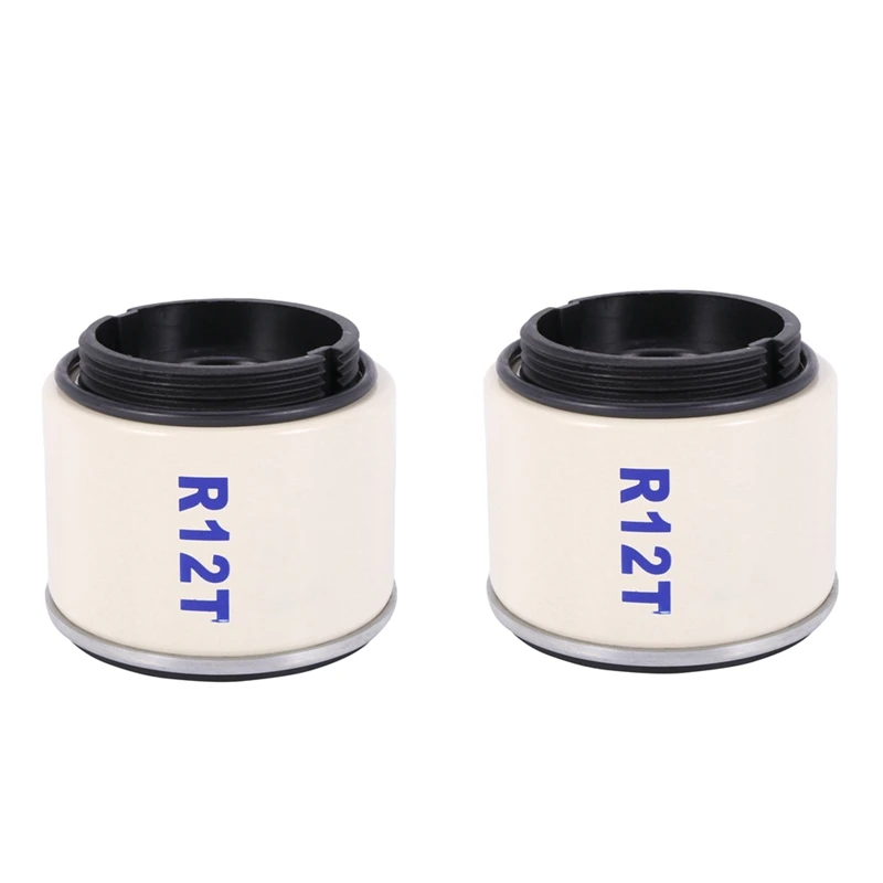 2PCS Fuel /Water Separator Filter Engine R12T For 40R 120AT S3240 NPT ZG1/4-19 Car Parts Complete Combo Filter Cartridge