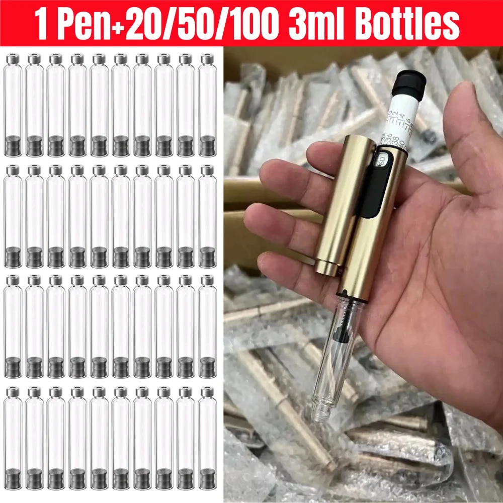 

20-100 шт., 3 мл, пустая кассетная бутылка, волшебная ручка, инсулиновые картриджи для лиллы, инъекционная ручка для инъекций инсулина, ручка для татуировки, медицинская эстетика