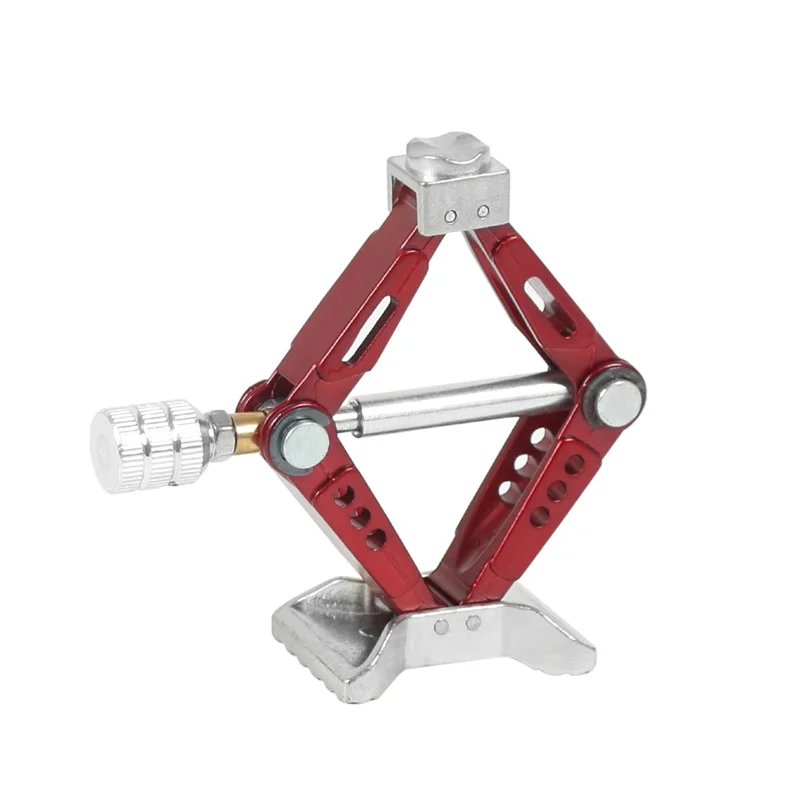 RC Car 6 Ton Jack Stand Adjustable Metal Scissor Jack Repair Tool Part for 1:10 Scale Remote Control Car Accessory