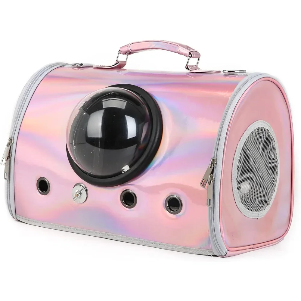 

Bird cage Bird Travel Bag Bird Parrot Carrier Breathable Transparent Space Capsule for Indoor Outdoor Small Birds Bird's nest