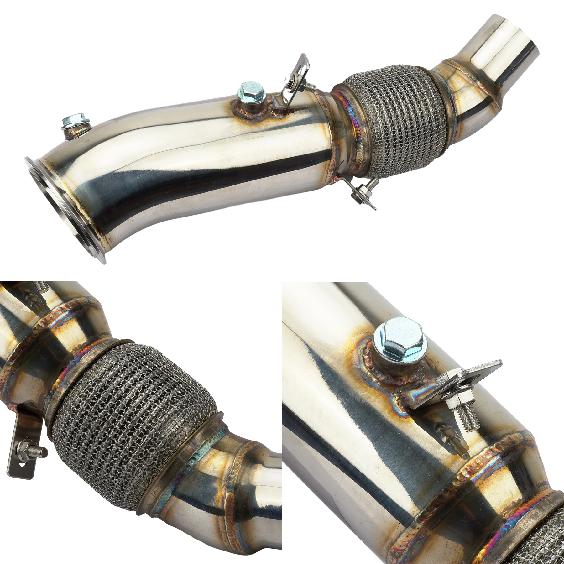 N20 Downpipe para BMW 128i 220i 228i 320i 328i 420i 428i 528i xDrive F20 F21 F22 F30 F32 F33 F36 N20 F-Series Catless Down Pipe