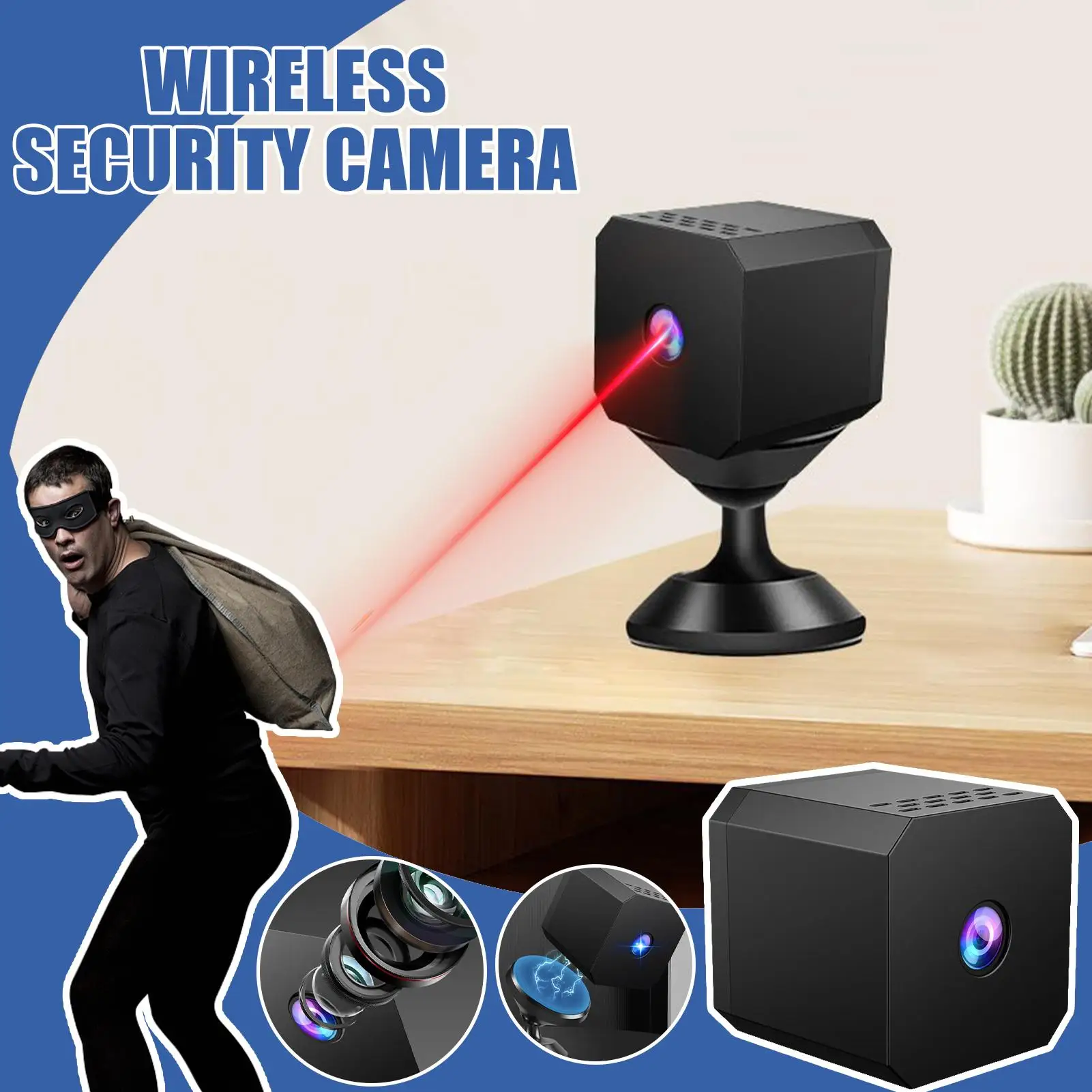 

Cameras For Home Security 2 Mode Camera For Home Security Multipurpose Device Monitor Recorder For Porch Deck Gate Balcony