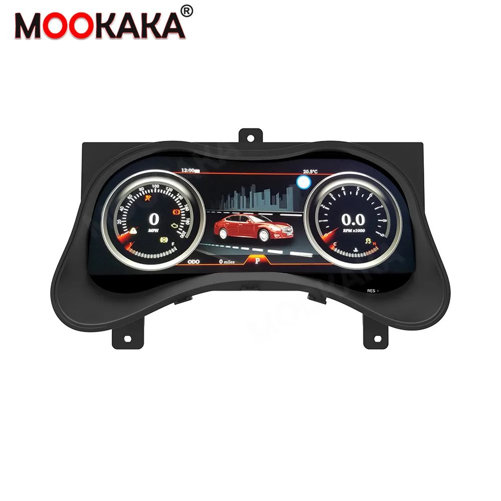 Voor Infiniti Q70 Auto LCD Dashboard Digitale Cluster Virtuele Cockpit Instrument Snelheidsmeter Multifunctioneel