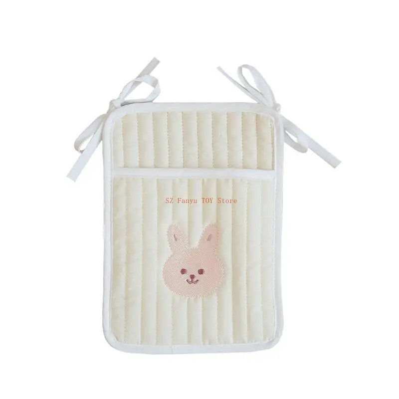 96GC منظم سرير لطيف متعدد الوظائف حقيبة تخزين معلقة منظم الحفاضات #3