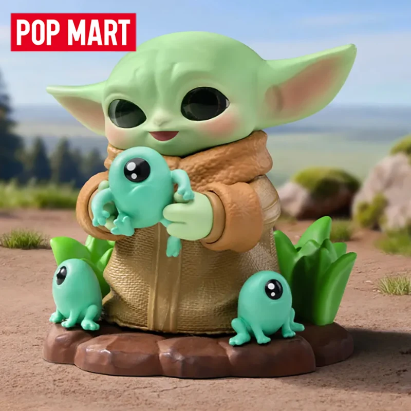 POP MART Star Wars Grogu Tiny But Mighty Series Caja Sorpresa, Bolsa Misteriosa, Juguetes, Muñeco, Figura de Anime, Adornos de Escritorio, Regalo