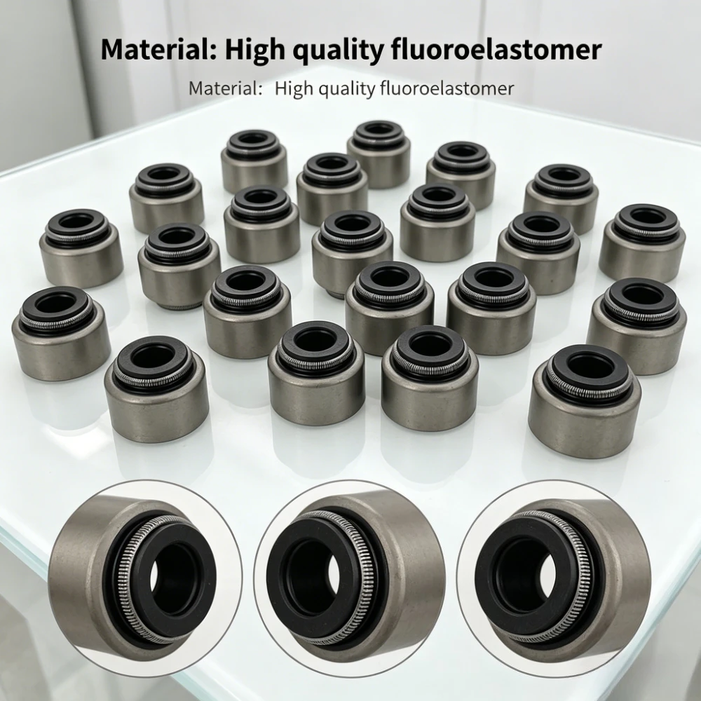 

6mm Inlet Exhaust Valve Oil Seal for Yamaha Majesty YP250 YP 250 for Linhai 170MM 173MN for Aeolus VO/G 257 260 300 for EcoPower