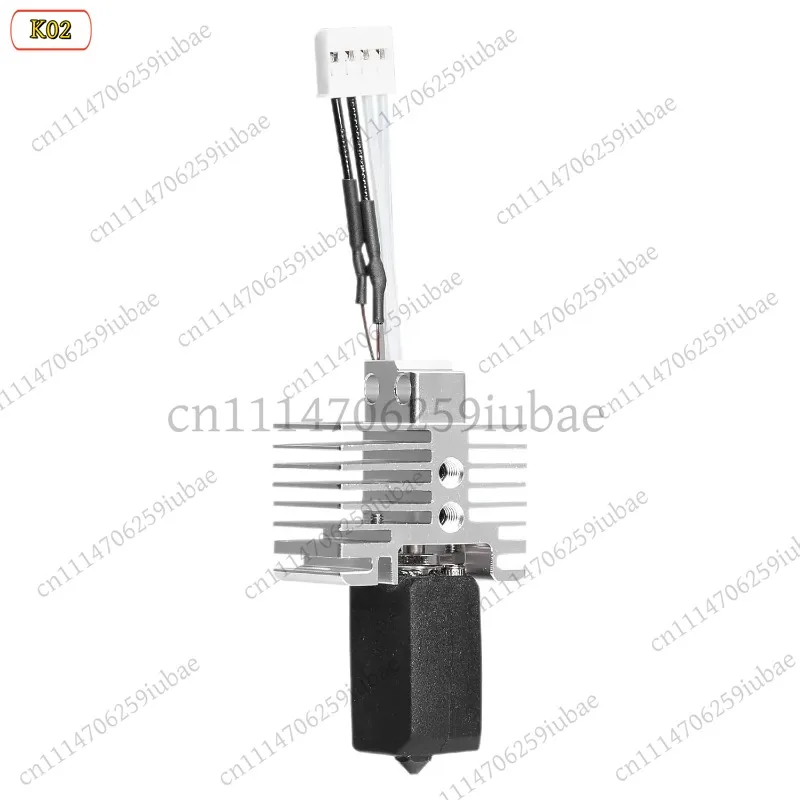 LK ZR 3D Printer Hotend Kit, Hardened Steel Nozzle, Rapid Heating 300°C Extruder, Ceramic Heater & Thermistor 3D Printing Parts