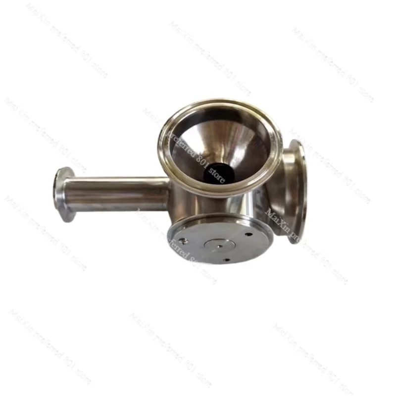 304 316 material filling machine accessories 1000g paste machine three-way valve, discharge valve