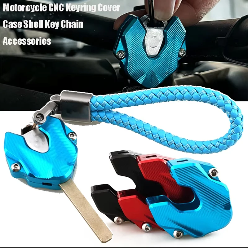 For-675SR-675NK-675-SS-SR-R-675SR-R-450SR-2022-2025+-Motorcycle-CNC-Key-Cover-Case-Shell-Keyring-KeyChain-Accessories