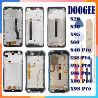 For Doogee N20 N30 X95 S60 N40 Pro S58 Pro S95 Pro S96 Pro X96 Pro X98 Pro+ LCD Display + Touch Screen+With Frame