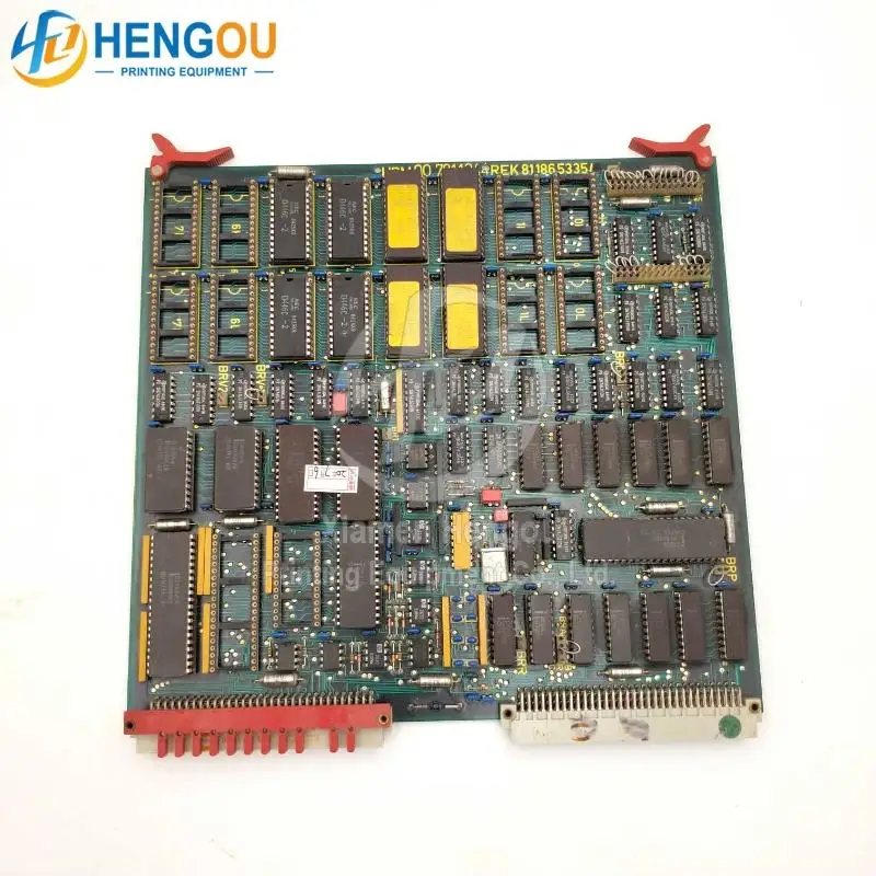 Original Germany Heidelberg 81.186.5335 REK Processor Board 00.781.1244 REK1 High Condition Second Hand