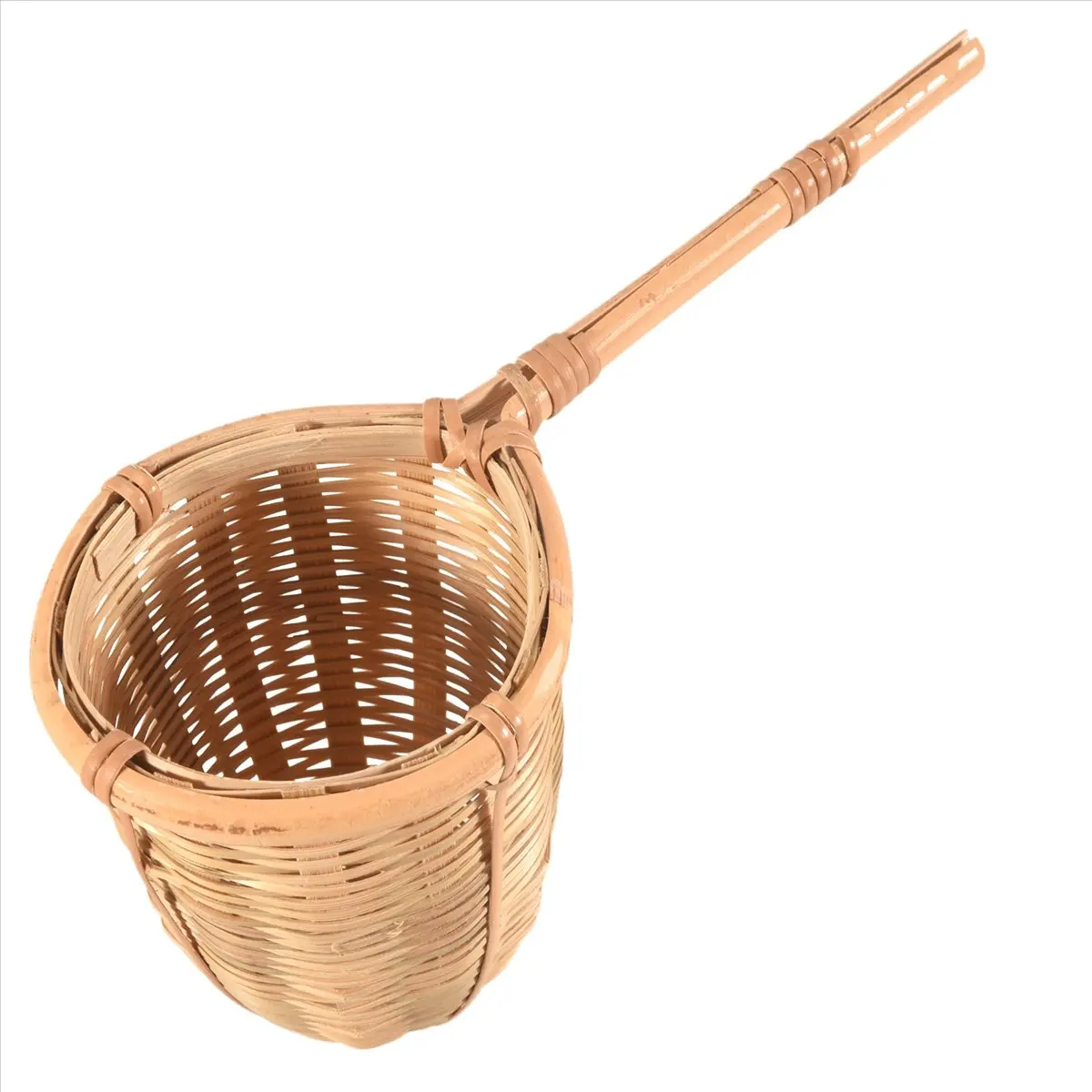 A24I Nature Bamboo Tea Strainer Filter Colander Infuser Handmade Weave Crafts Novelty Tea Tool Tea Gadgets Gift