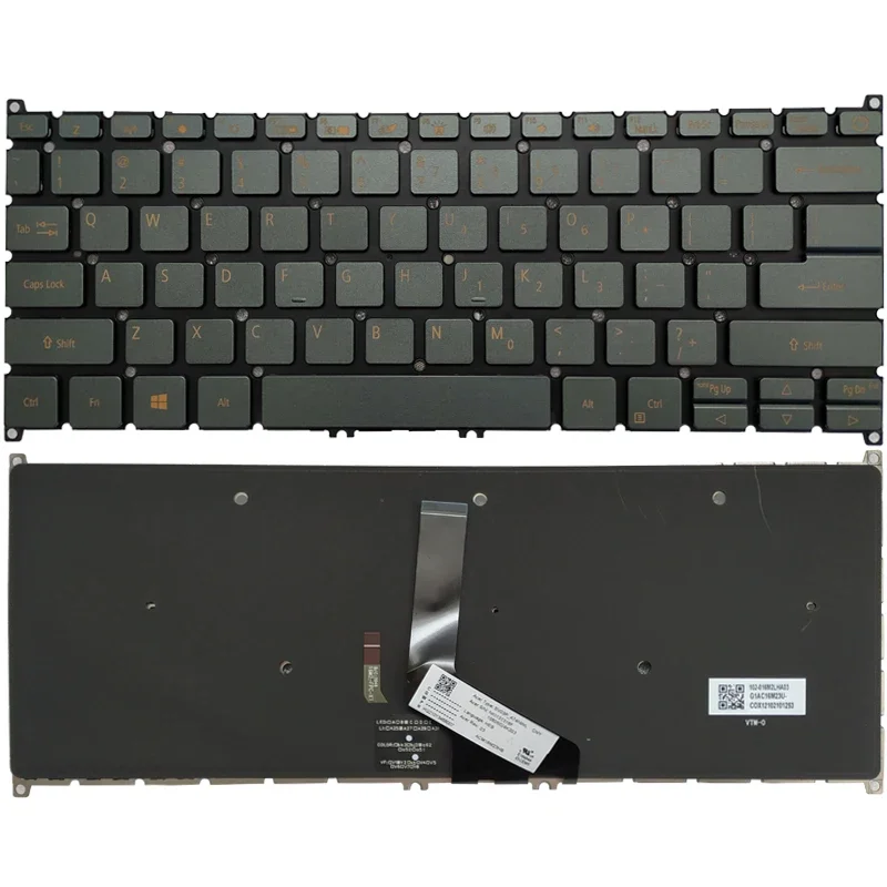 NEW For Acer Swift 5 SF514-52 SF514-52T SF514-54 SF514-51 SF515-51 SF514-52T-59HY SF514-52T-590U US laptop keyboard