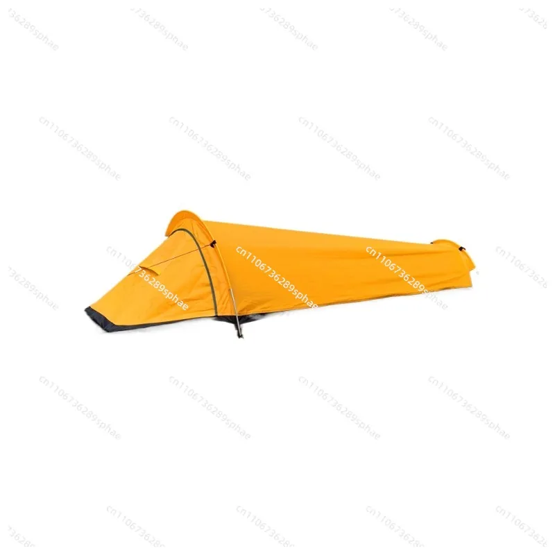 Portable Aluminum Pole Camping Tent Ultra Light Outdoor Equipment Camping Rainproof Sleeping Bag Mountaineering Lightweight