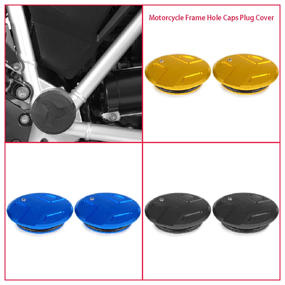 

Fits for BMW R1250GS ADV R1200GS LC R1250 R1200 GS Rally Adventure 2013-2020 Motorcycle Frame Hole Caps Plug Decorative Cover