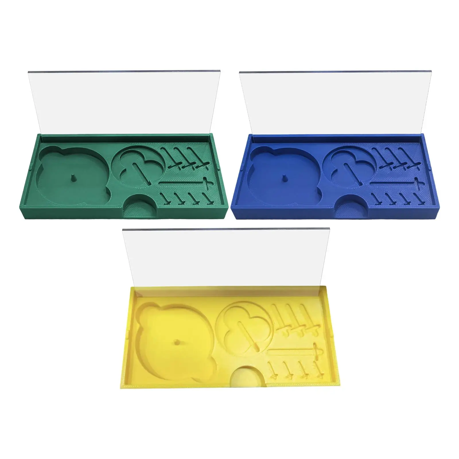 

Коробка для хранения деталей часов, органайзер, лоток для размещения циферблатов, для ювелиров, для хранения компонентов и механизмов часов