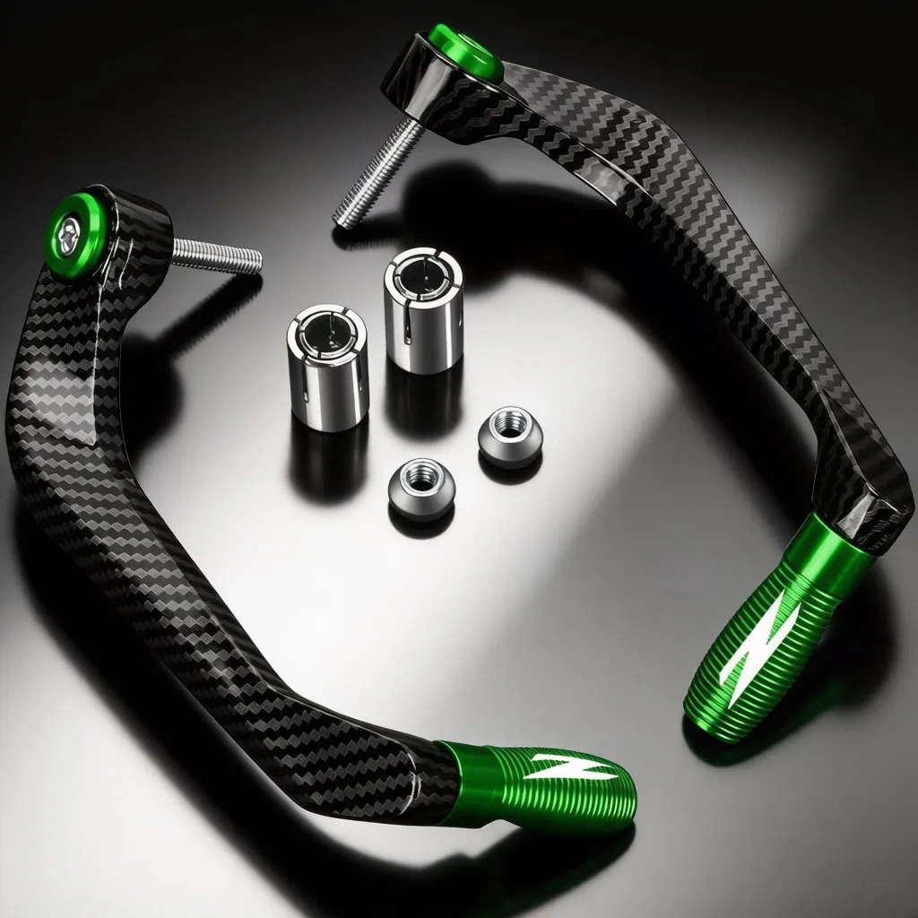 

For Kawasaki Z900 RS Z650 Z750 Z800 Z1000 SX Z400 Z300 Z250 Z500 Accessories Handlebar Brake Clutch Levers Hand Guard Protector