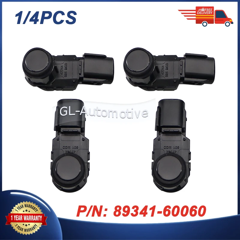 89341-60060 New PDC Sensor Wireless Parking Sensor For Toyota Alphard Lexus LX570 LX450 1/4PCS car Accessories