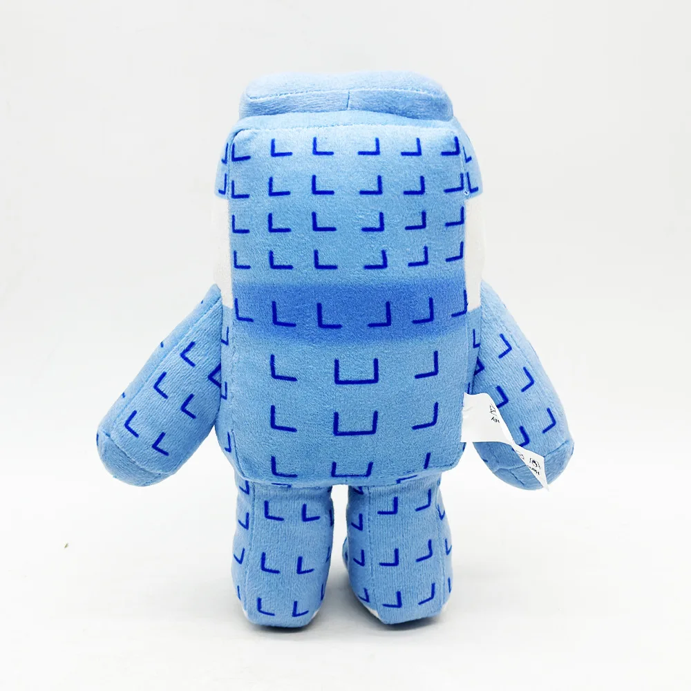 21/25cm STEAL A BRAINROT サメぬいぐるみ ブルーモザイク人形 ゲーム