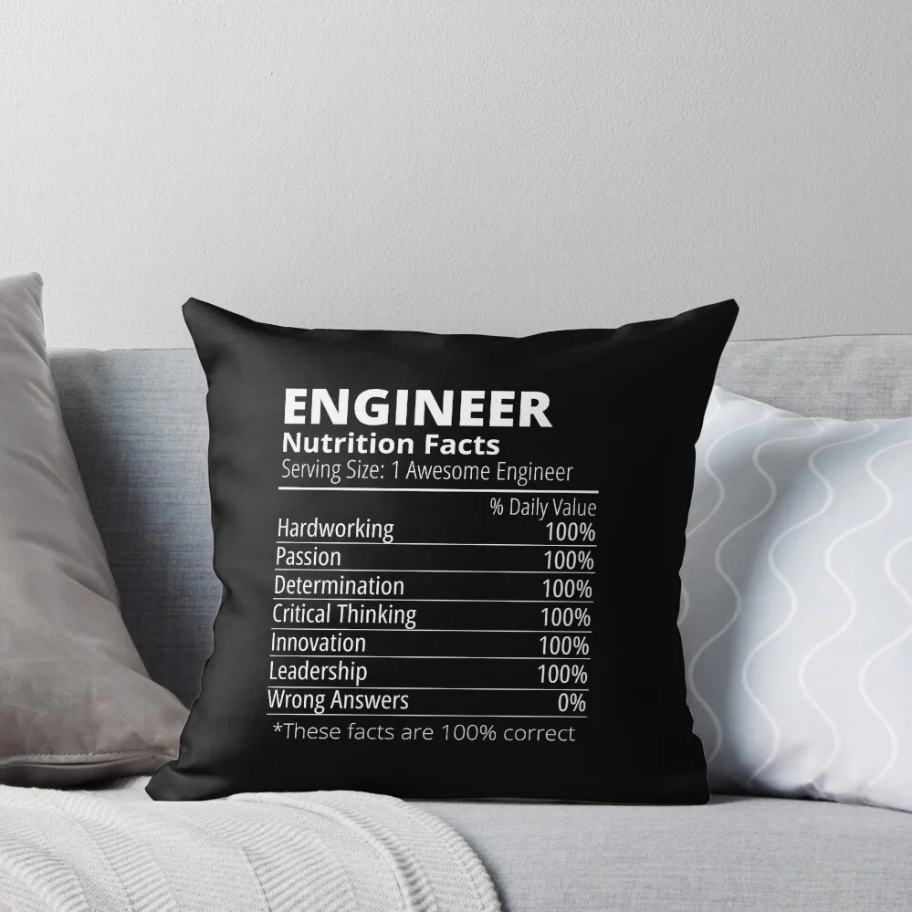 Funny Engineer, Engineer Gifts, Engineer Student Gift, Engineer Graduation, Engineering, Gift Throw Pillow