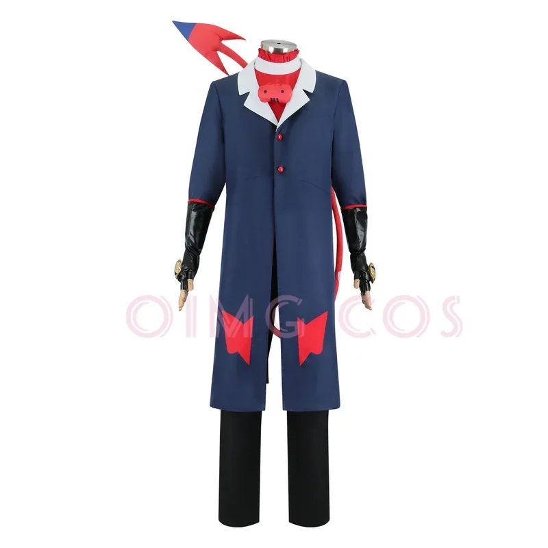 فندق Blitzo تأثيري الزي الرسمي بدلة رجالية أزياء الهالوين