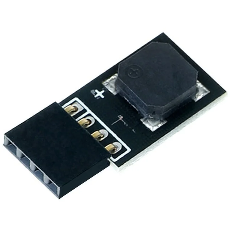 DT21 Motherboard Buzzer Alarm Speaker Low Voice for PC Builds Computer Case Speaker Easy Installation Diagnostic Tool